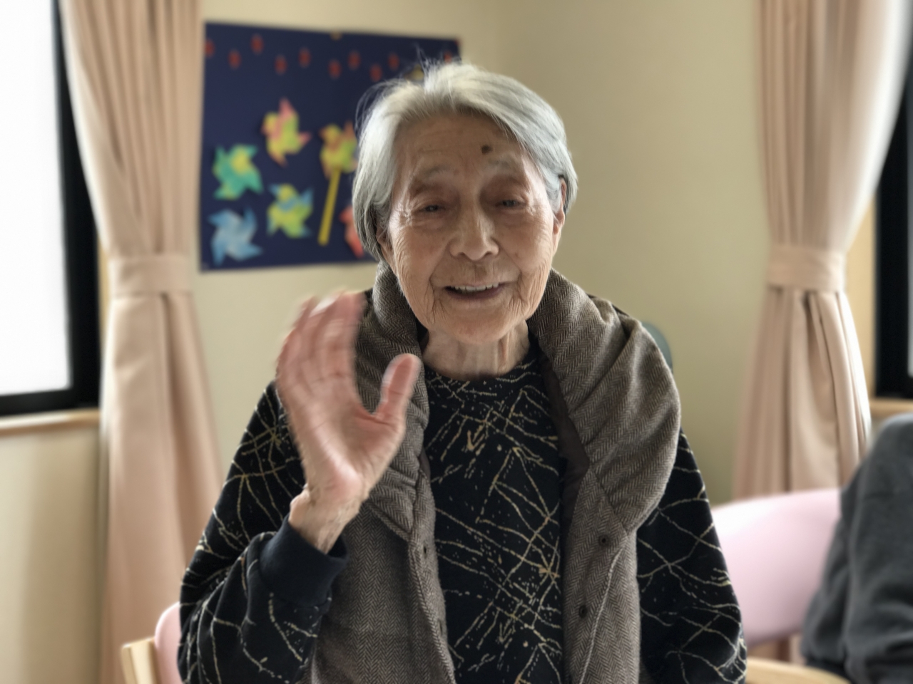 ほほえみでの様子