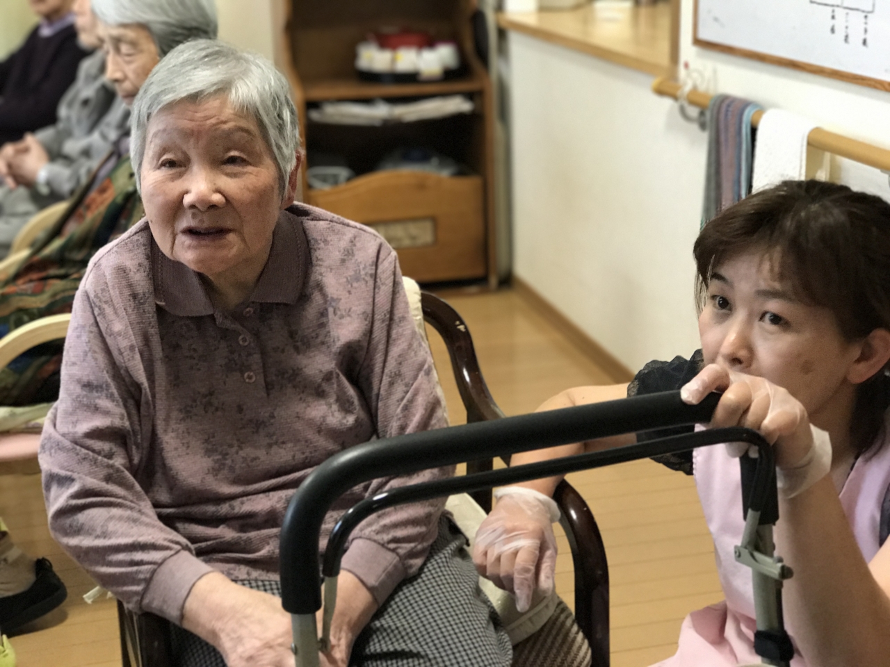 ほほえみでの様子